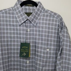 Orvis Silk/Cotton Button Shirt